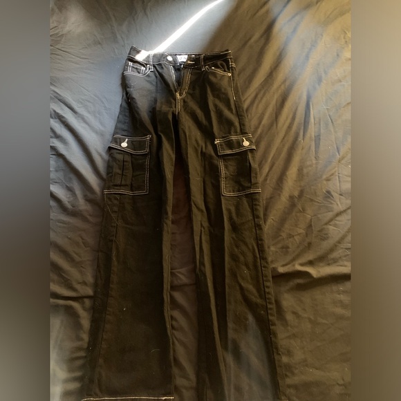 black baggy jeans - Picture 1 of 2